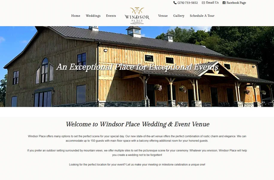 Windsor Place Wedding & Event Venue