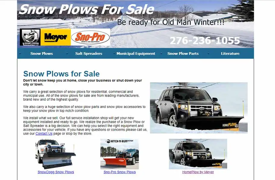 Snow Plows For Sale